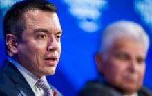 Daniel Noboa, Presidente de Ecuador. Foto: EFE