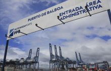 Entrada al puerto de Balboa. Foto: EFE