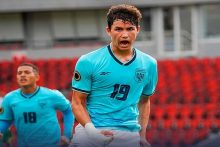 Thiago Chalmers anotó tres goles para Panamá. Foto: FPF