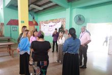 La diputada Brenes realizó una visita al albergue el pasado jueves. Foto: Cortesía Senniaf