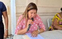 Los 11 representantes exigen a la alcaldía el pago a las juntas comunales para su correcto funcionamiento. Foto. Diómedes Sánchez