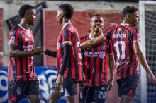 Jugadores de Sporting San Miguelito. Foto: LPF