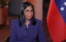 La presidenta encargada de Venezuela, Delcy Rodríguez. Foto: EFE