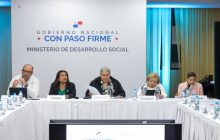 La ministra Beatriz Carles hizo un recuento de algunas de las acciones realizadas por el Mides. Foto: Cortesía