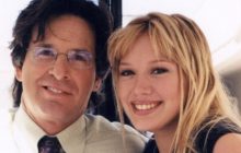 Robert Carradine y Hilary Duff. Foto: Instagram / @hilaryduff