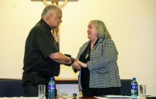 El encuentro se realizó en la sede del Obispado de Chitré. Foto: Cortesía