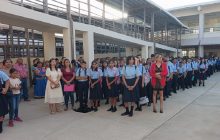 La directora regional de Educación, Daysi Atencio, dijo que 58 centros fueron incluidos en el plan de mantenimiento, con un avance que supera el 80% de los trabajos programados. Foto. Thays Domínguez