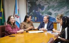 El ingreso del municipio de Arraiján a Mercociudades ocurrió el pasado 5 de marzo en Brasil, tras una reunión entre la alcaldesa Stefany Peñalba y Rodrigo Neves, prefecto de Niterói y presidente de Mercociudades. Foto. Cortesía
