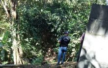 El hombre cuya identidad se desconoce no logró llegar a su casa. Foto. Eric Montenegro