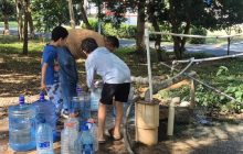 En los últimos tres meses, según se informó, se han activado cinco nuevos pozos, que aportan cerca de 300 mil galones diarios adicionales. Foto. Thays Domínguez