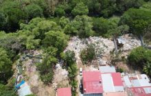 Se pudo constatar la contaminación en el área. Foto: Cortesía