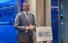 El secretario general de la OMI, el panameño Arsenio Domínguez. Foto: EFE