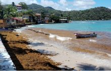 MiAmbiente recomienda a la población evitar el contacto con el agua en las áreas afectadas mientras persista la acumulación. Foto. Cortesía