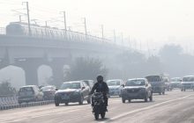 Carretera en Nueva Delhi (India). Foto: EFE