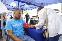 Se realizarán tomas de presión arterial a los asistentes. Foto: Cortesía CSS