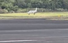 La aeronave reportó una falla eléctrica general.