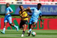 República Democrática del Congo venció por 1-0 a Jamaica. Foto: EFE