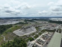 Mina de cobre en Donoso. Foto: Archivo