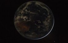 Imagen de la Tierra tomada por la tripulación de Artemis II. Foto: NASA