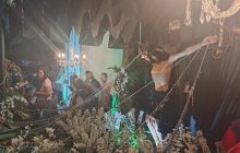 Según la historia, hace más de 300 años se ocurrió un incendio en la parroquia, en el mismo lugar donde hoy se encuentra el Santuario de Alanje. Foto. Jaime Chávez