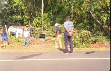 Los tanques de gas se esparcieton por el lugar, lo que provocó las alertas del Cuerpo de Bomberos.