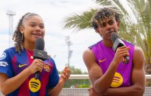 Jazzy y Lamine Yamal. Foto: Instagram / @captur3d_bydav1d