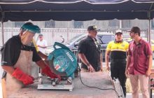 Los ciudadanos entregaron voluntariamente armas largas y cortas. Foto: Cortesía