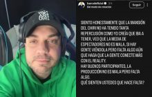 Juan Pablo Barceló. Fotos: Instagram