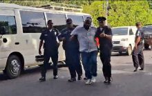 Por el momento se deconoce la cantidad de personas que han sido detenidas en esta protesta. Foto. Melquíades Vásquez