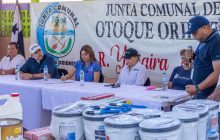 Durante la visita. Cortesía