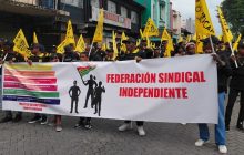 Marcha por las calles de Colón. Foto: Diomedes Sánchez