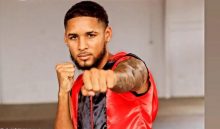 El panameño Ángel Bethancourt, se prepara para su combate contra 