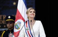 La presidenta de Costa Rica, Laura Fernández. Foto: EFE