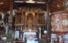 Sus altares, elaborados artesanalmente por colonizadores españoles junto a indígenas de la región, todavía impresionan a quienes llegan hasta el lugar Foto. Melquíades Vásquez