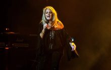 La cantante británica Bonnie Tyler. Foto: EFE / Antonio Paz
