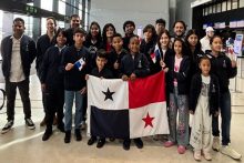 Delegación panameña de ajedrez. Foto: Cortesía