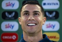 Cristiano Ronaldo, capitán de Portugal. Foto: EFE