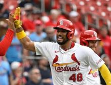 Iván Herrera pegó un cuadrangular para los Cardenales. Foto: Instagram