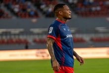 Eric Davis, jugador de Plaza Amador.  Foto:  @Pandeportes
