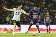 Carrasquilla en la final de mexicana contra Cruz Azul. Foto: EFE