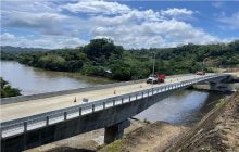 La obra sobre el río Chucunaque beneficiará a más de 30 mil habitantes de Darién.