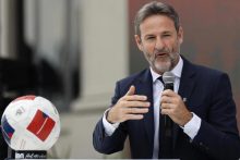 Thomas Christiansen, técnico de Panamá. Foto:EFE