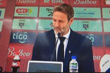 Thomas Christiansen, técnico de Panamá. 