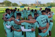Selección de Panamá en los entrenamientos. Foto: FPF