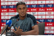 Édgar Yoel Bárcenas, jugador del equipo panameño. Foto: FPF
