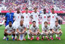 Equipo de Inglaterra. Foto:@England