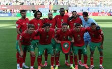 Equipo de Marruecos, país que ocupó el cuarto lugar en el Mundial de Catar, hace cuatro años. Foto: EFE