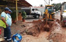 Las tuberías de asbesto-cemento de la red de distribución de agua potable en el distrito de Chame tienen más de 30 años de antigüedad. Foto. Eric Montenegro