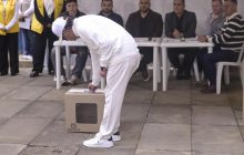 Petro dijo que entregó una democracia brillante y viva. Foto: EFE
