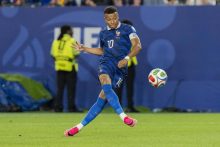 Mbappé es el capitán de Francia. Foto: EFE